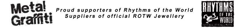 Rhythms of the World official jewellery